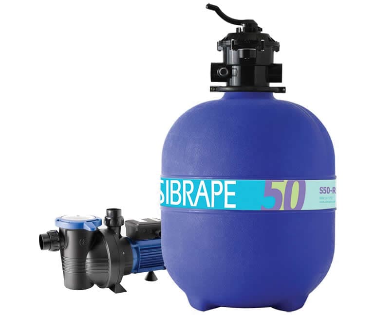 Filtro e bomba de piscina